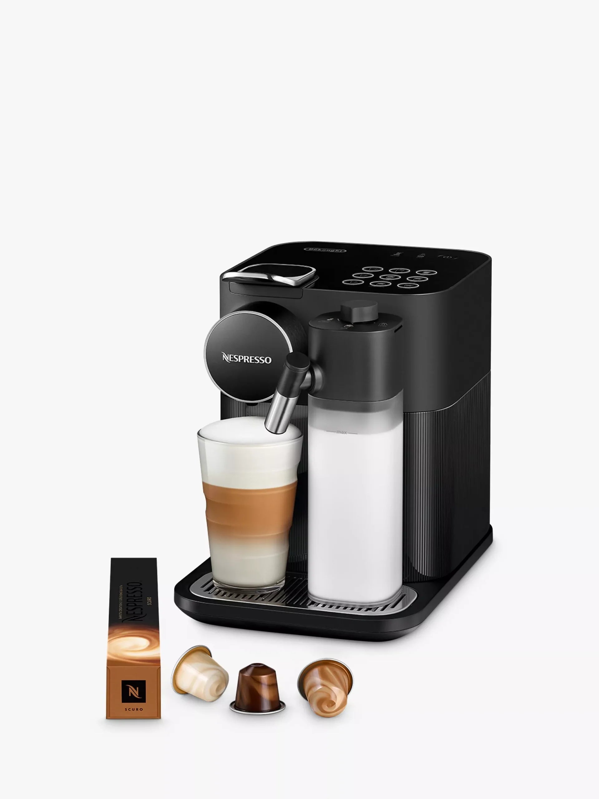 Gran Lattissima EN640.B Pod Coffee Machine by De'Longhi