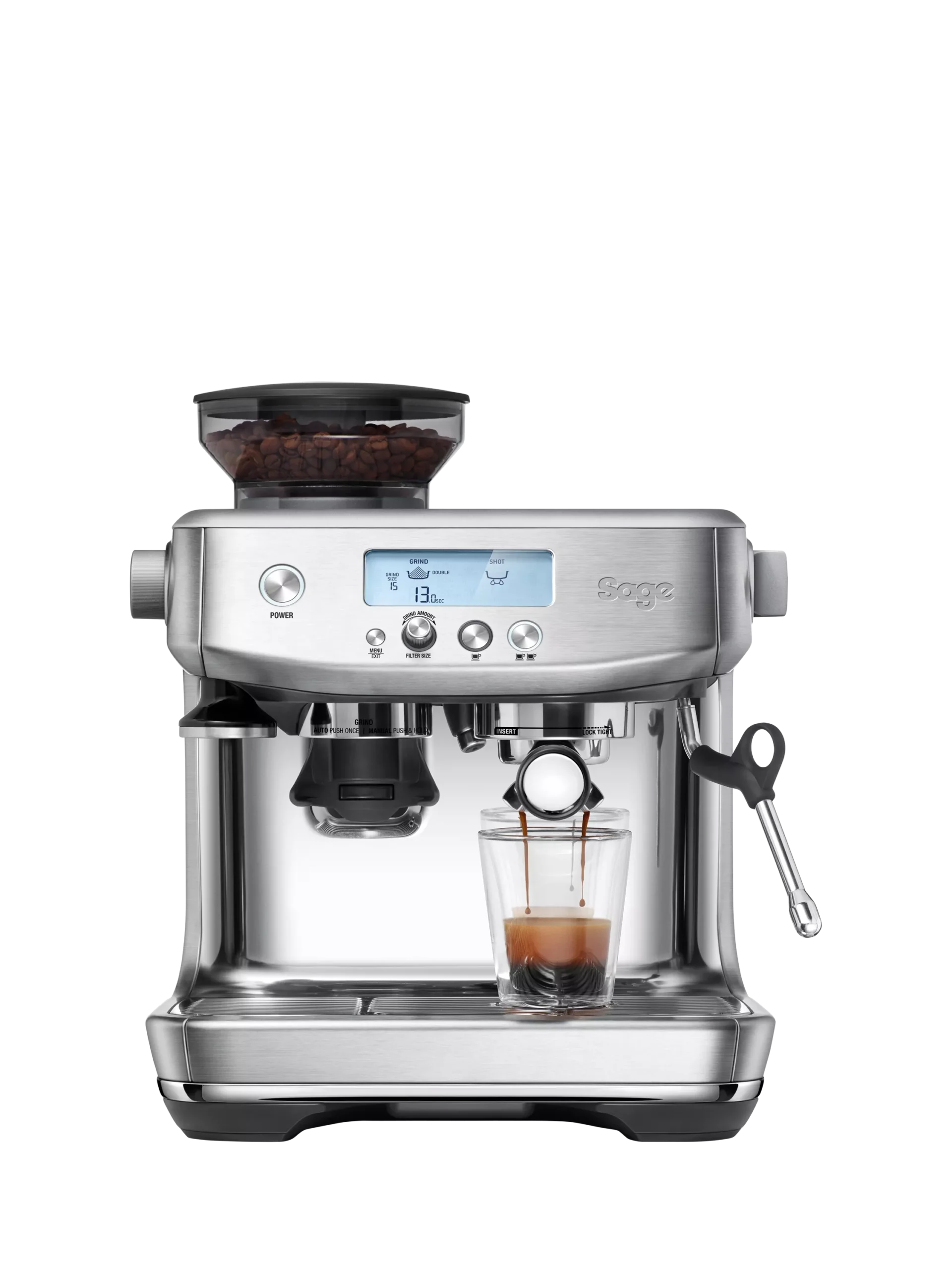 Sage SES878 The Barista Pro Luxe Coffee Machine