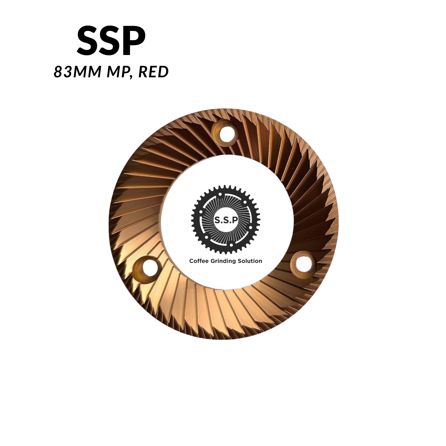 SSP Multipurpose Burrs (83mm, Red Speed) Flat Burrs