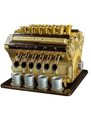 Super Veloce Espresso Veloce Royale Ground coffee, capsule type espresso maker with liquor dispenser